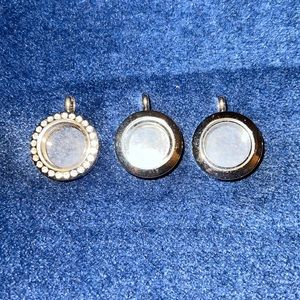 $18 each or all 3 for $48. Origami Owl Small Magnetic Locket